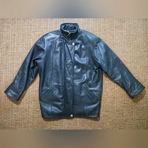 Vintage Colebrook 100% Leather Jacket Size Medium